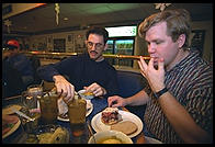 Bruce and Bart at Harold's, Holiday Inn, Parsippany, New Jersey.