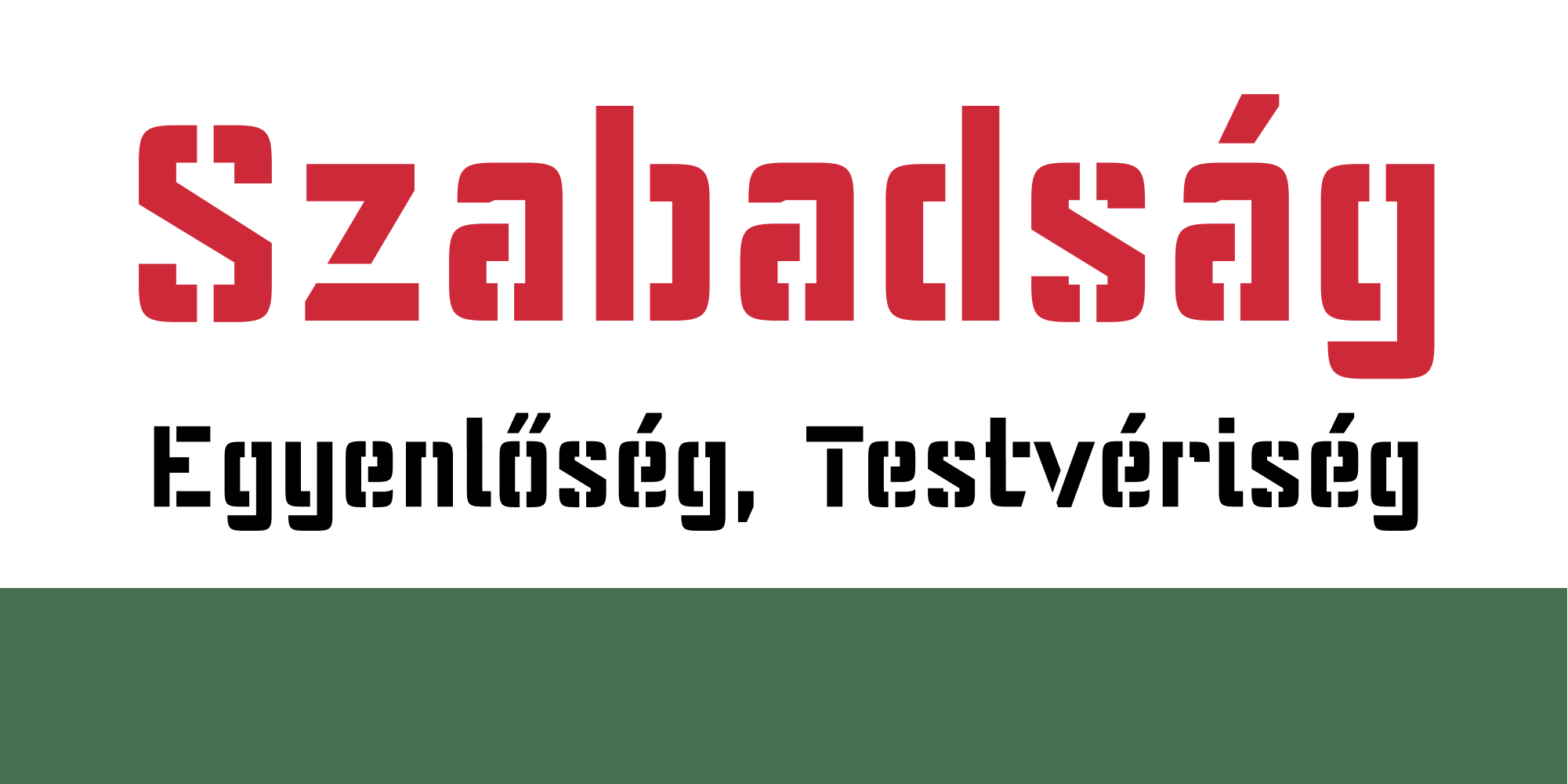 Anarchists' Stencil hungarian