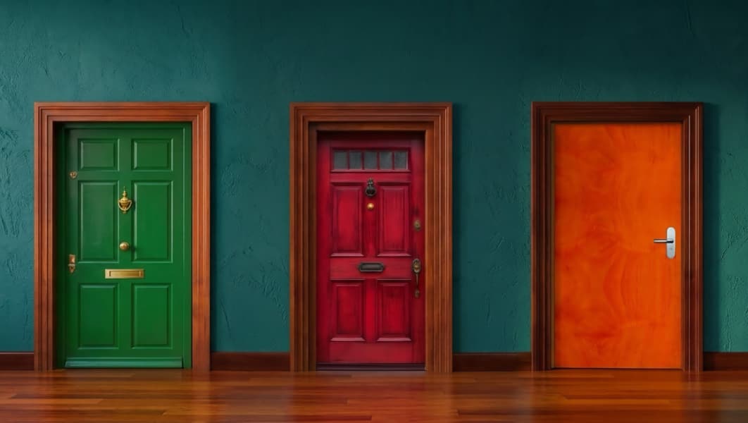 Three doors